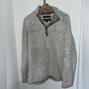 True grit Sherpa pullover